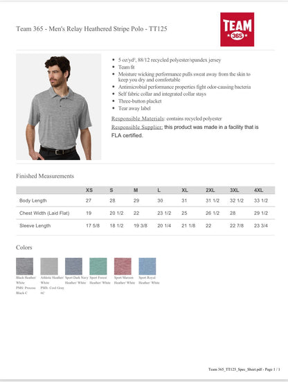 Men's Moisture-Wicking Polo